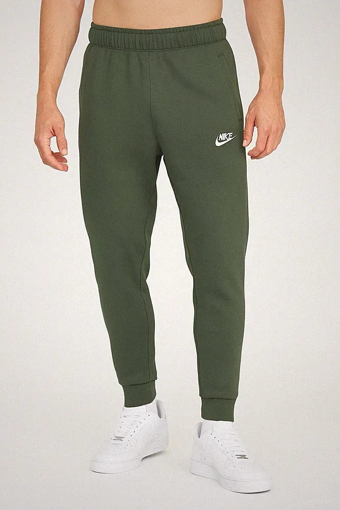 Nike Jogginghose Trainingshose Sporthose Herren Club Fleece grün S M