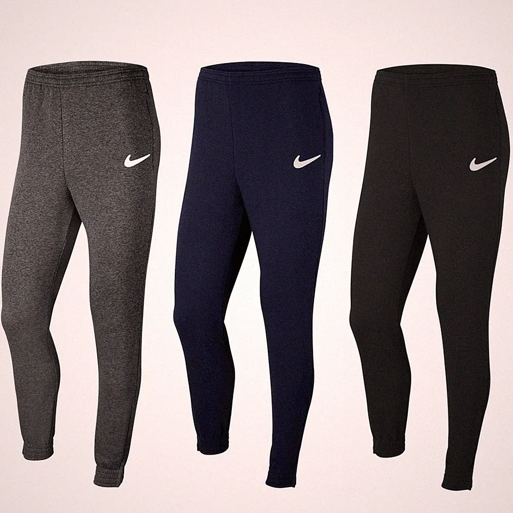 Nike Jogginghose Trainingshose Sweat Pant Herren Fleece innen schwarz Baumwolle