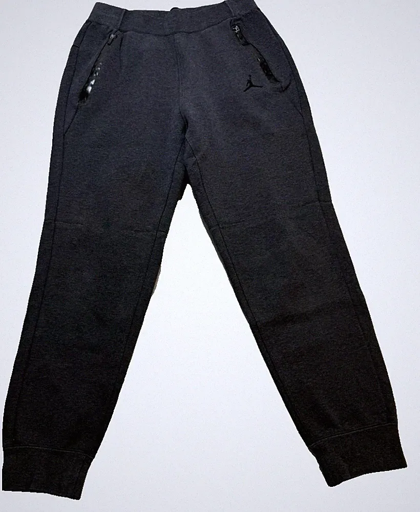 Nike Jordan Herren Jogginghose Sweatpants Grau Jumpman Athleisure Größe M