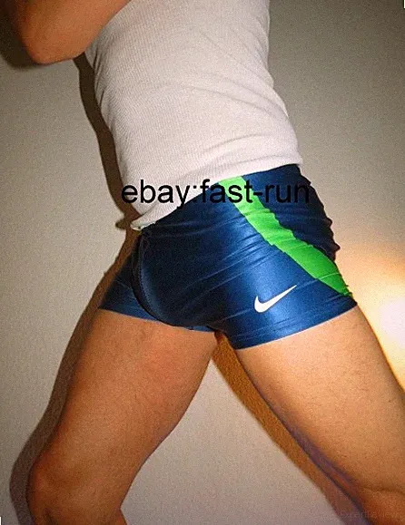 NIKE Laufhose SHORT TIGHT M (L) Running Sporthose Sportshorts Kurze Hose