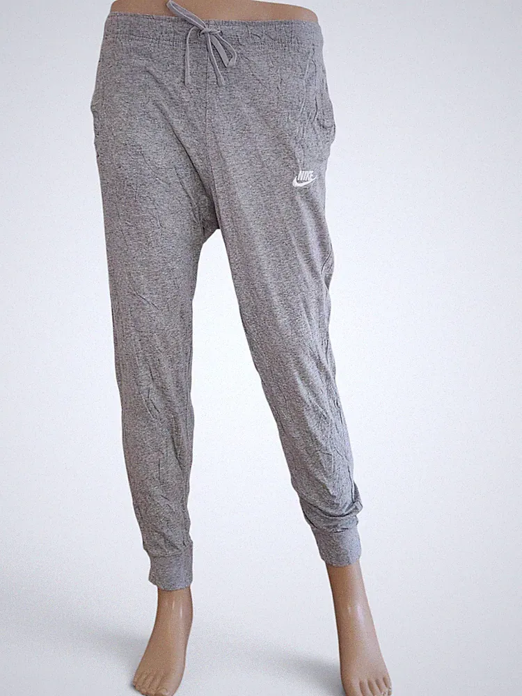 Nike leichte Jogger Jogginghose Trainingshose Herren Unisex M grau