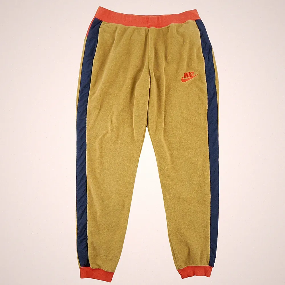 Nike Nike Herren Jogginghose Fleece Braun Größe L #QWE3585