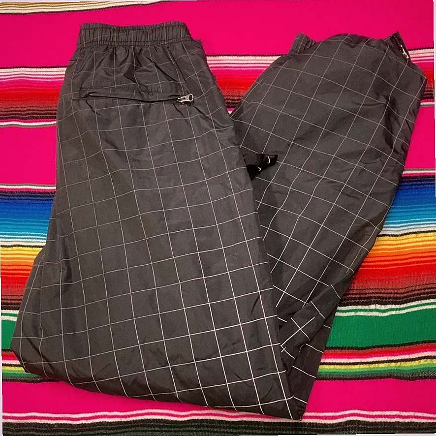 Nike Nike Lab Flash Reflective Jogger Pants Men's M Black Check CV0558-010