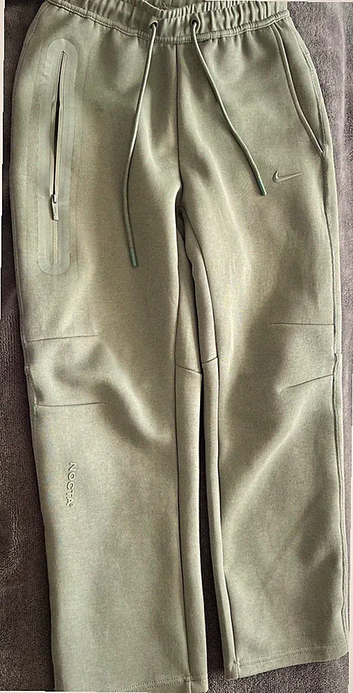 Nike NOCTA Herren Jogginghose grau M 72cm 32in Zugband Reißverschlusstaschen
