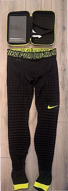 Nike Pro Combat Men's Recovery Hypertight Compression Tights Large Tall 586233