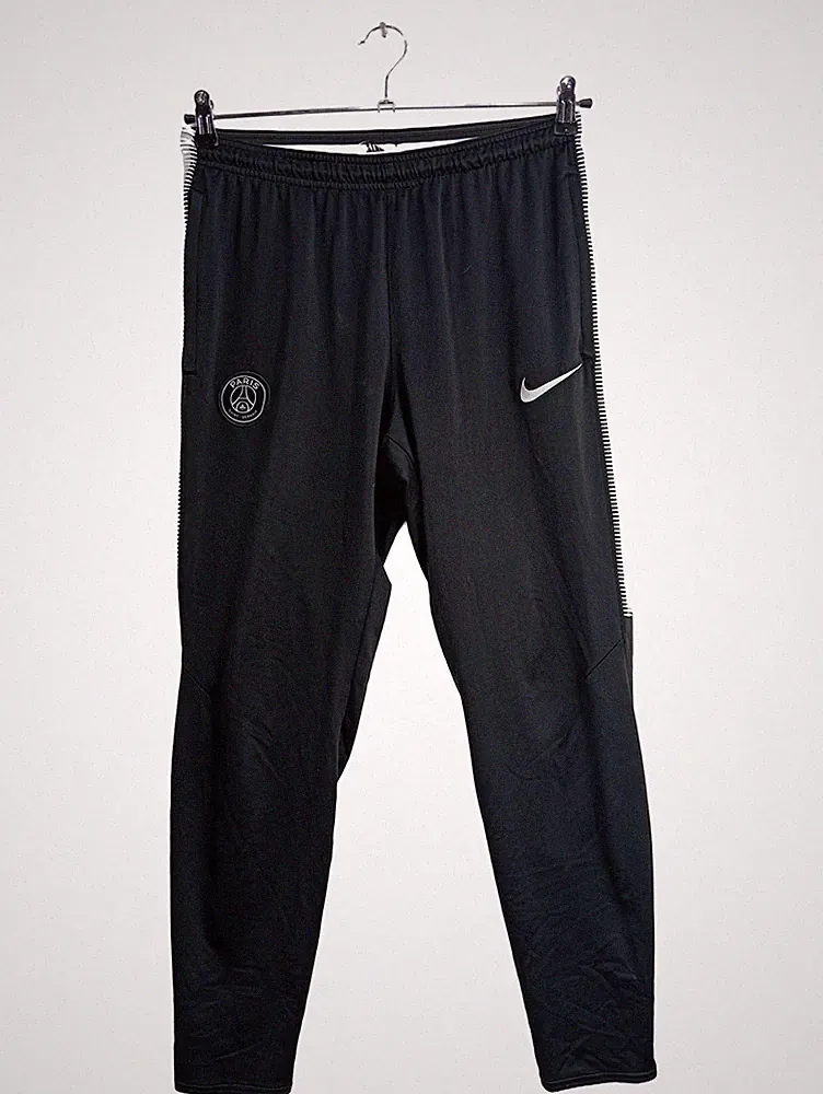 Nike PSG Jogginghose Herren Schwarz Gr. 48 M Sport Trainingshose