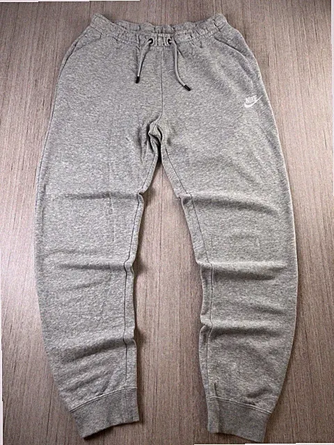Nike Sportswear Club Fleece Jogginghose Herren Gr. S grau meliert Bündchen Sweatpants