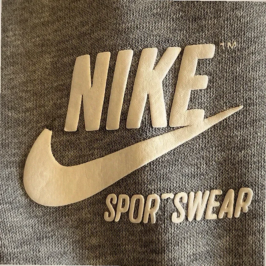 Nike Sportswear Damen Jogginghose Grau Gr. L Baumwolle mit Taschen Kordelzug