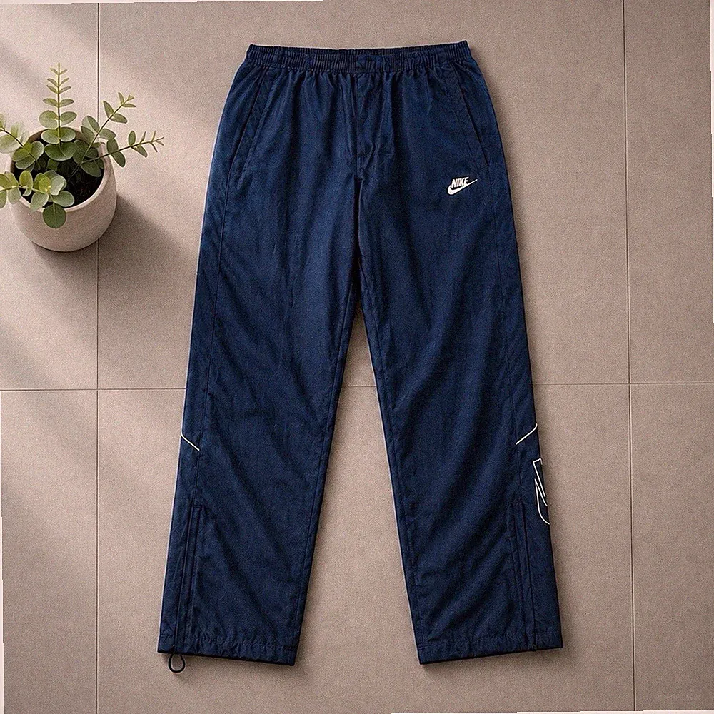 Nike Sportswear Jogginghose Herren Blau Gr. L Elastischer Bund