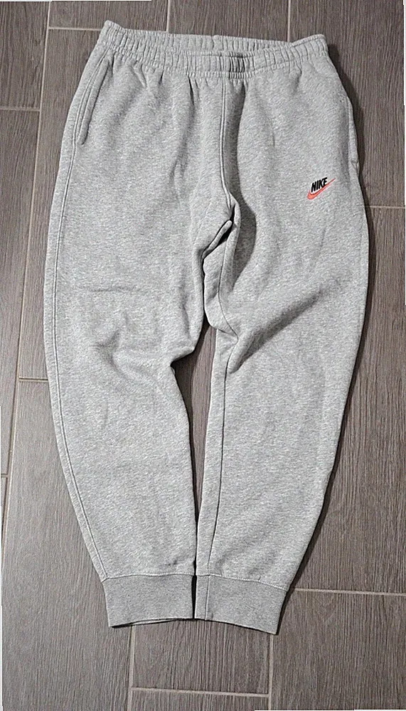 Nike Sweatpants Herren Jogginghose Grau Gr. M Sport Freizeit Hose Vintage Look