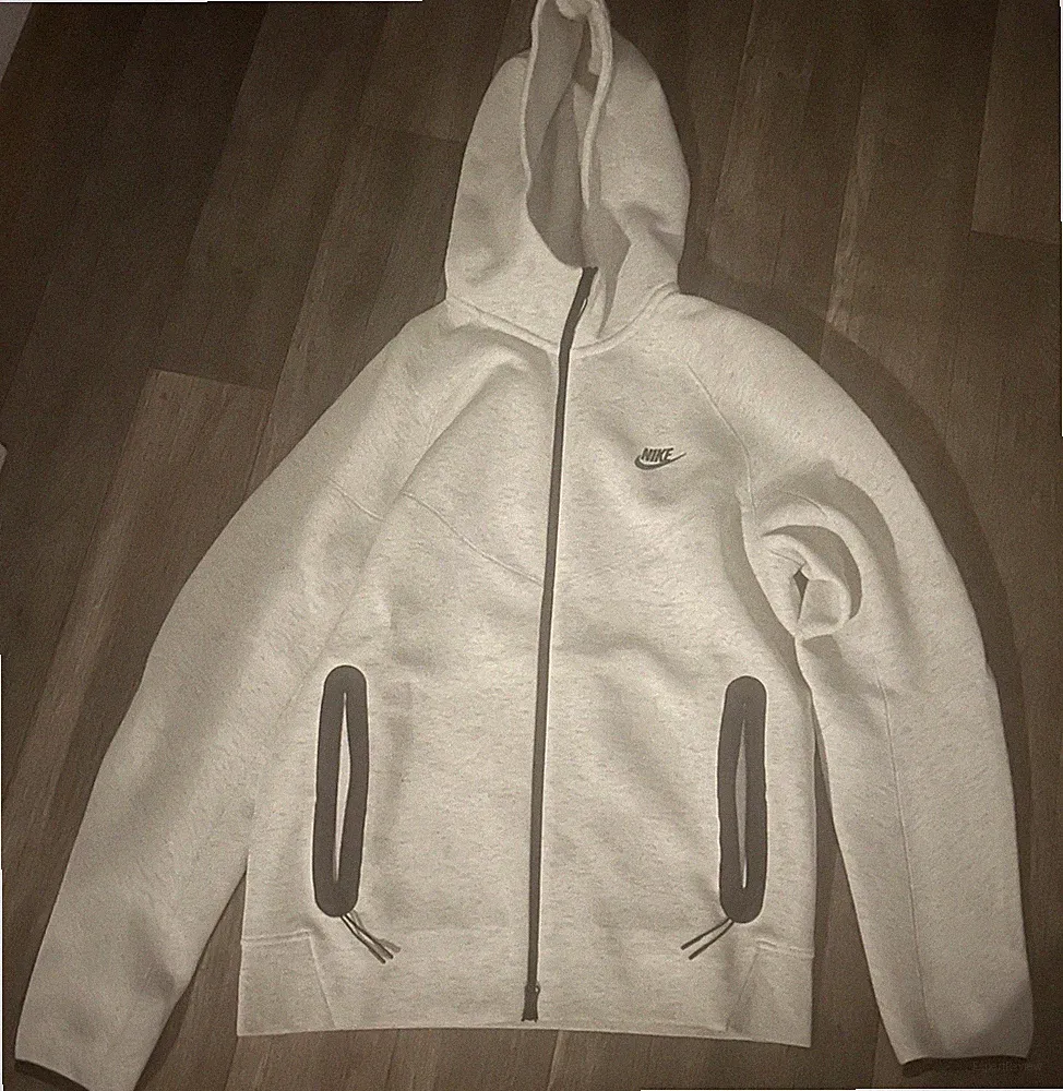 Nike Tech Fleece Jogginganzug Set Grau Zip-Kapuzenjacke M + Hose L Neu