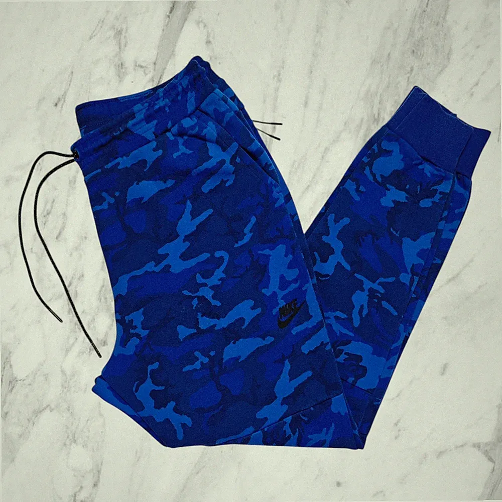 jogginghose herren camouflage blau