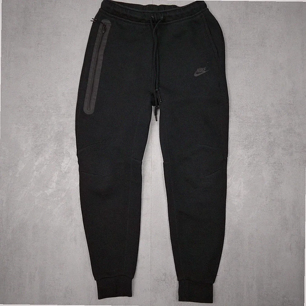Nike Tech Fleece Jogginghose Herren S Schwarz Zip Cargo Pocket Sportwear