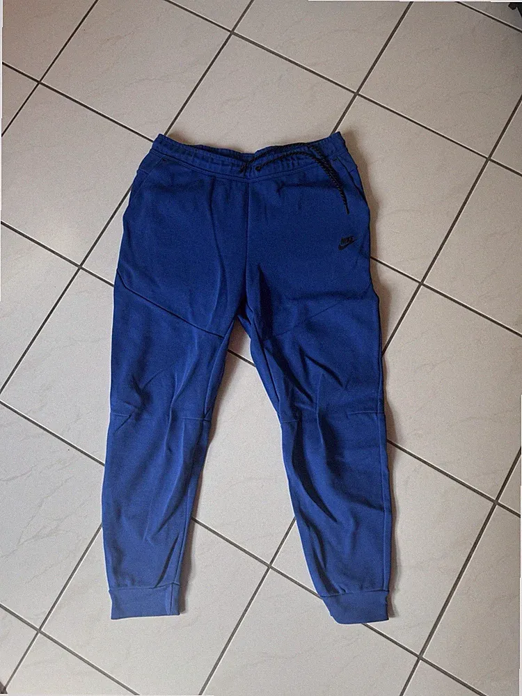 Nike Tech Fleece Lange Jogginghose Herren Dunkblau Größe Claudia Blue Warm Hose
