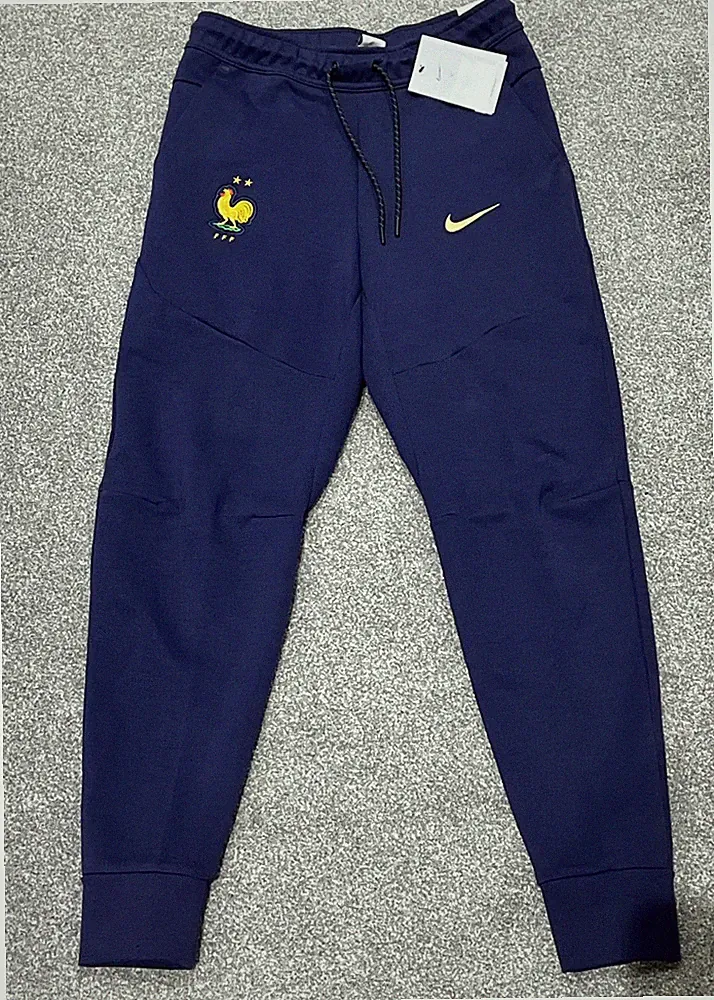 Nike Tech Fußball Jogginghose für Herren - Frankreich Tech Fleece - FJ8284 498 - Small (S)