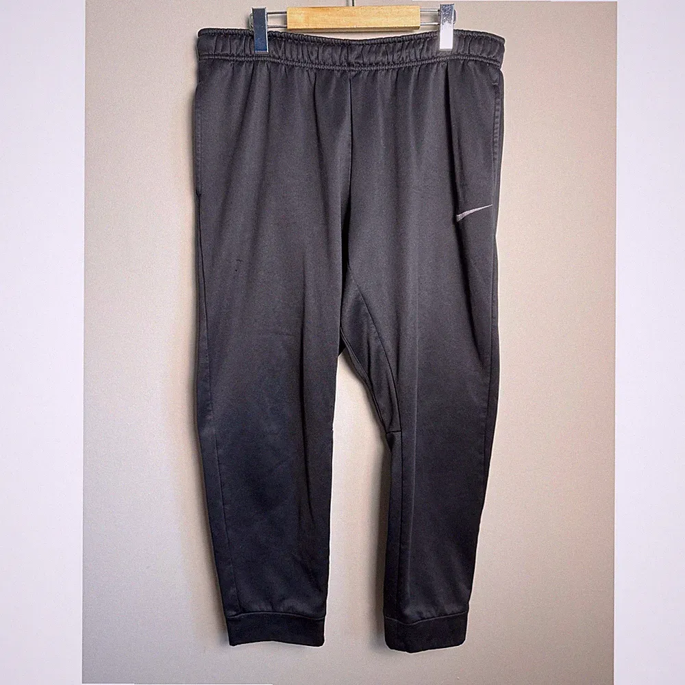 Nike Therma-Fit Fleece Training Joggers Athletic Pants Black Mens XL Gorpcore