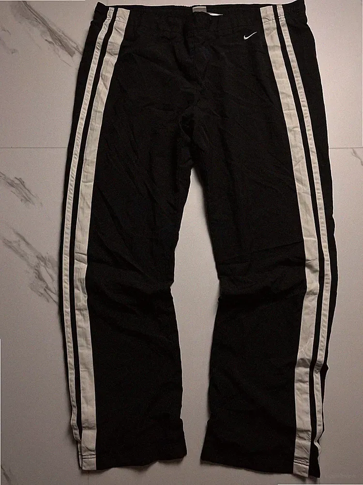 Nike Trackpants Original Schwarz Baggy Trainingshose Guter Zustand Herren XL