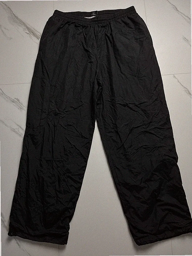Nike Trackpants Original Schwarz Baggy Trainingshose Herren XL