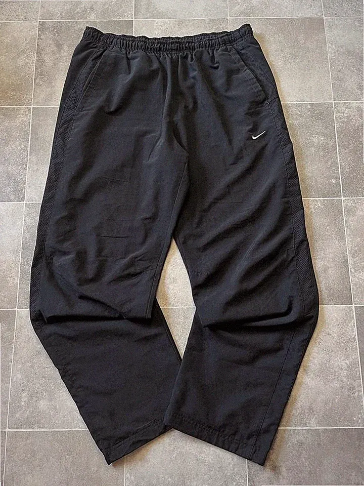Nike Trackpants vintage baggy Jogginghose schwarz/weiß Jogger Herren Größe L