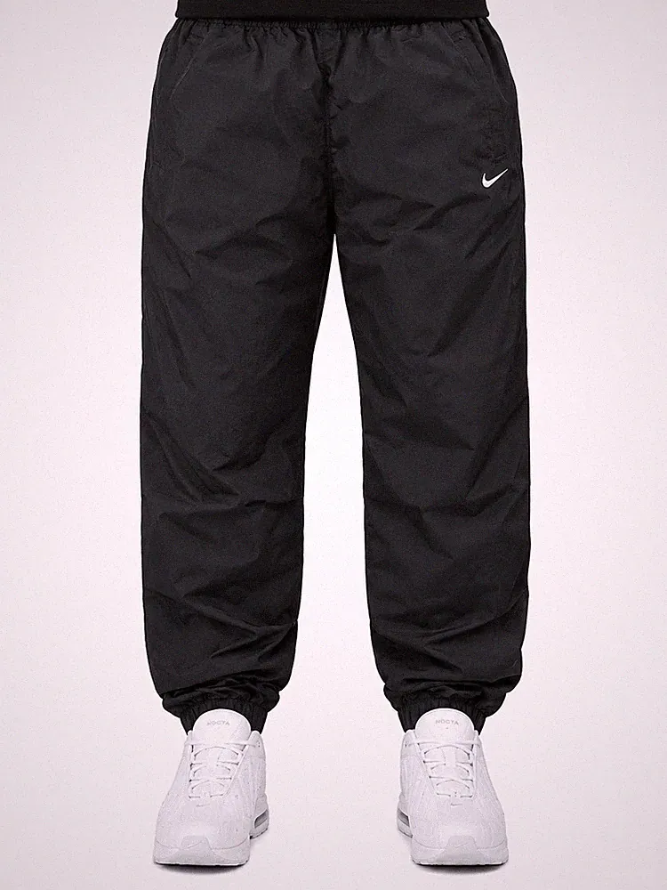 Nike Trackpants vintage schwarz/weiß Herren Jogger Retro Jogginghose Größe L