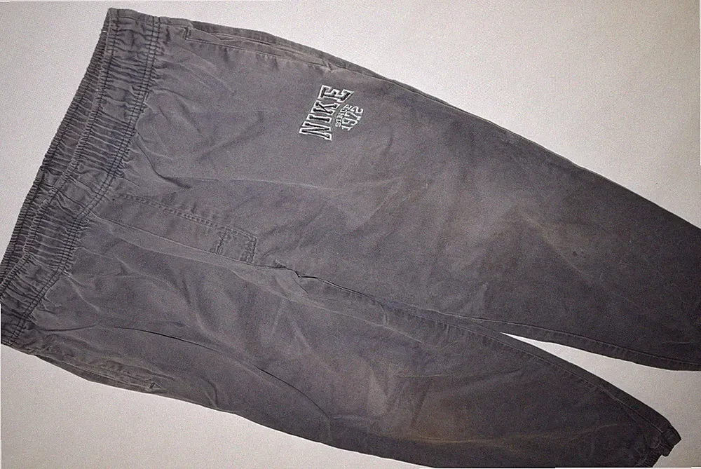 Nike Trainings Hose Vintage Jeans Jogging Track Pant Sport Swoosh 90er Casual M