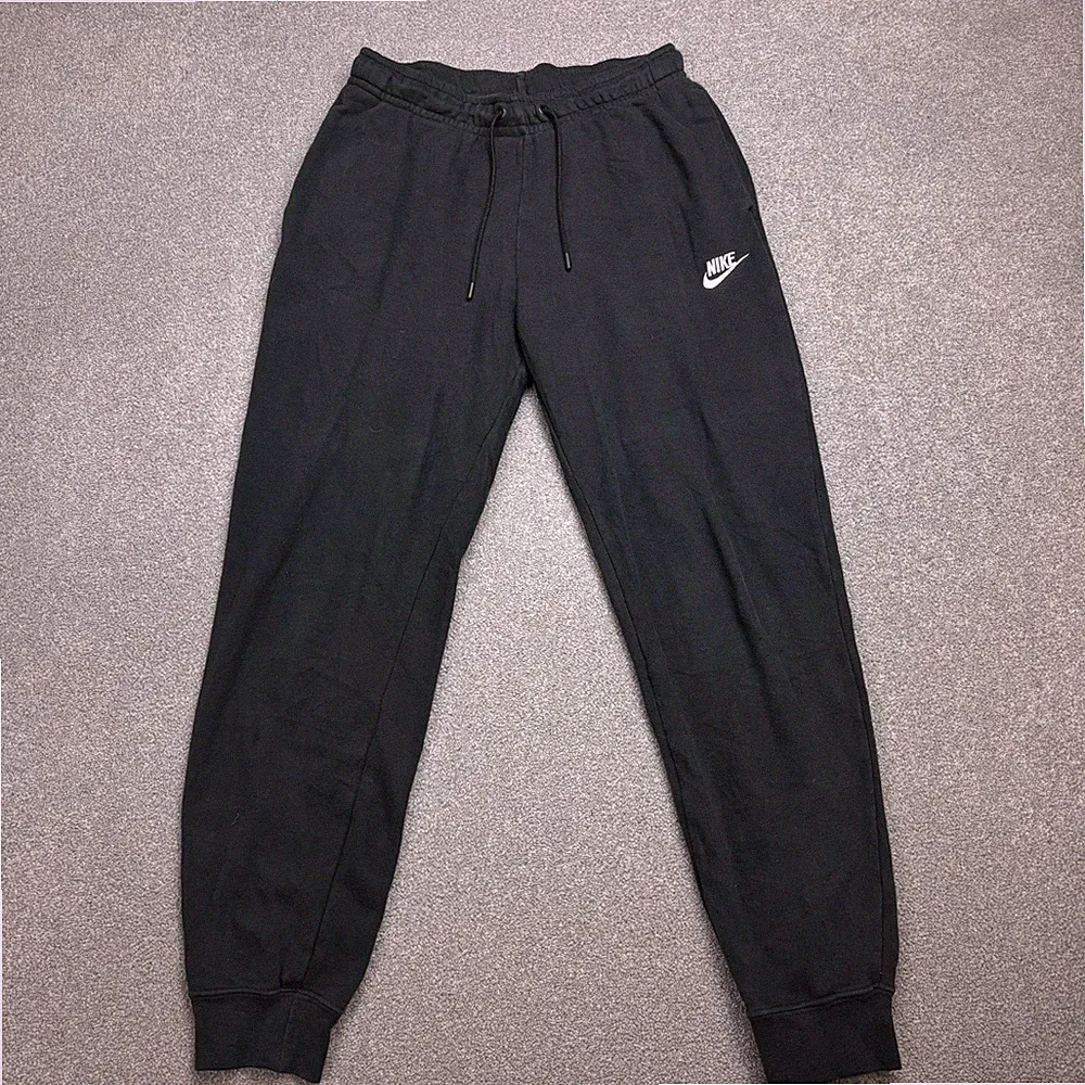 Nike Trainingshose Erwachsene klein schwarz Swoosh Y2K Fleece Hip Hop Baggy Jogginghose Herren