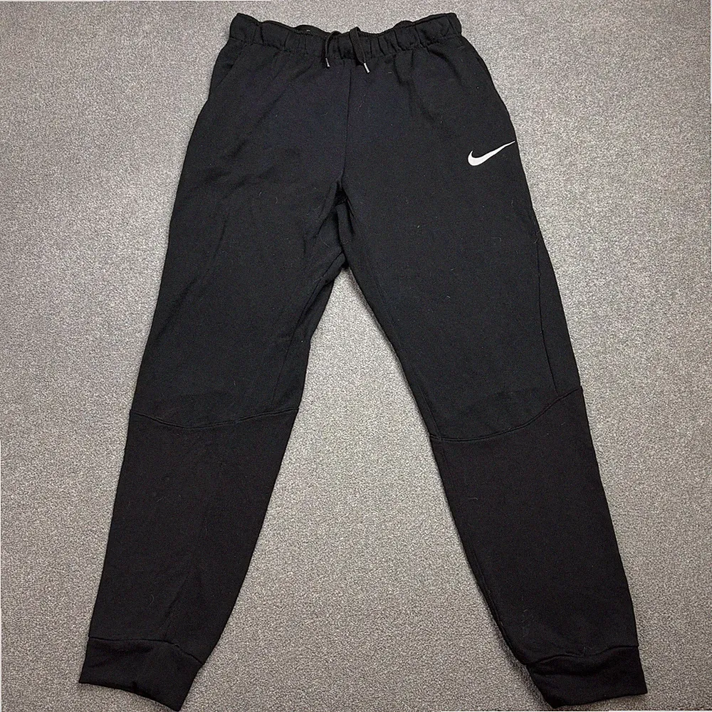 Nike Trainingshose Erwachsene Medium schwarz Swoosh Fleece Sport Baggy Jogginghose Herren