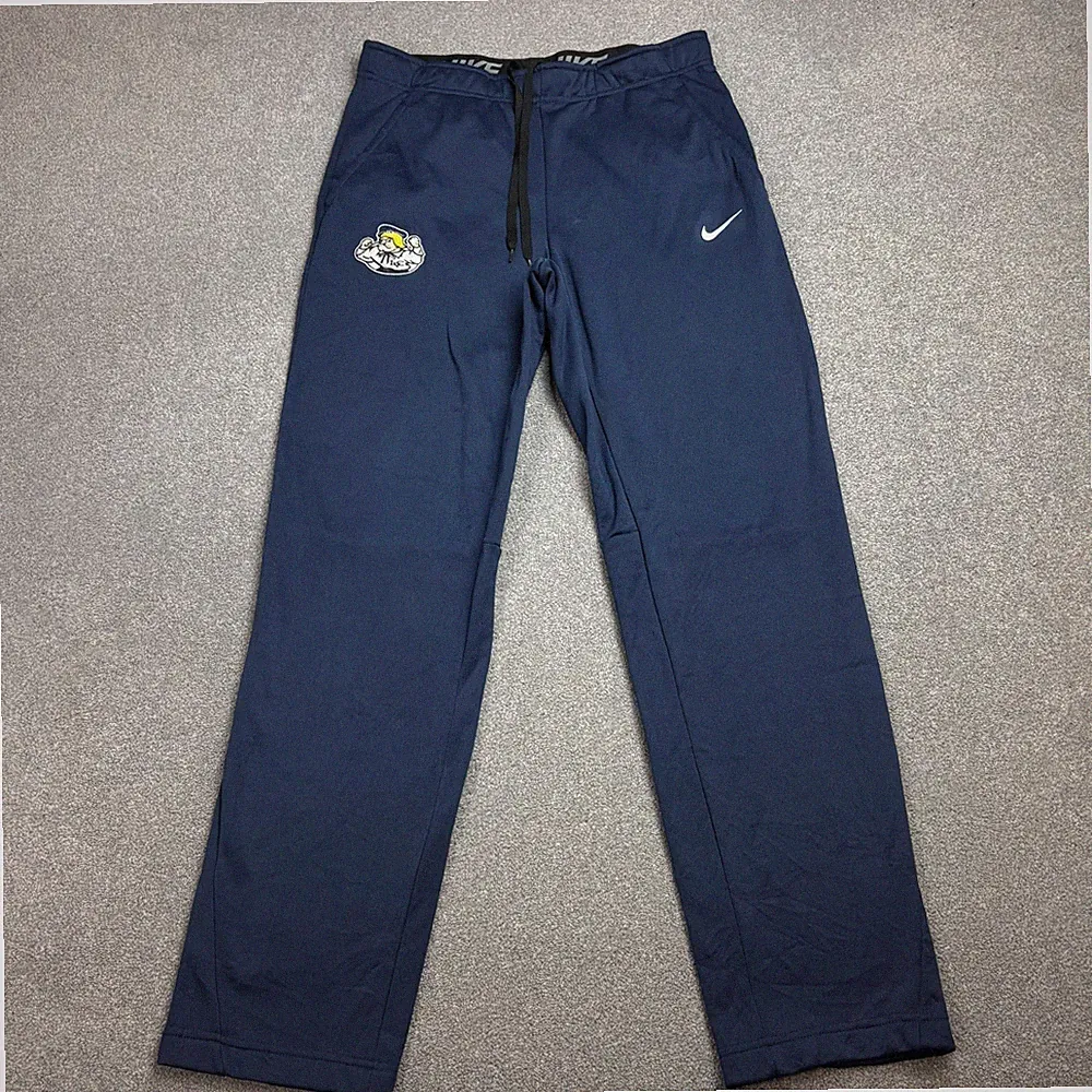 Nike Trainingshose Erwachsene mittelblau Swoosh Fleece Sport Baggy Jogginghose Herren