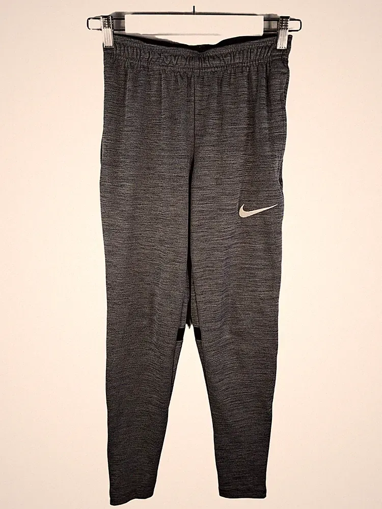 Nike Trainingshose Herren XS Grau Meliert Dri-FIT Jogginghose Sport