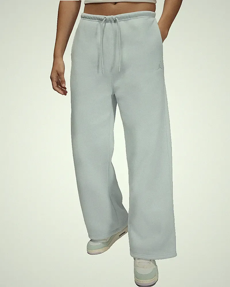 Nike Trainingshose Jordan Brooklyn Fleece IH2394-043 Jogging Hose Lila Neu S