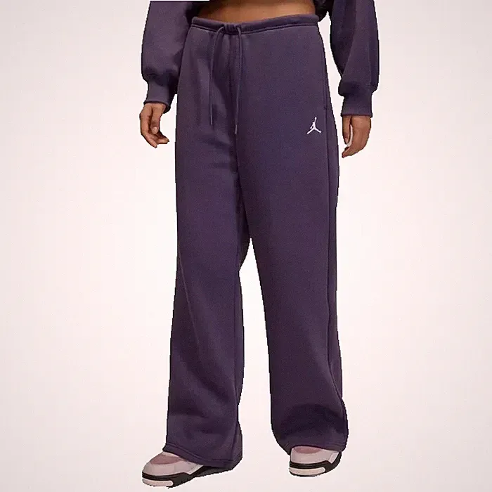 Nike Trainingshose Jordan Brooklyn Fleece IH2394-573 Jogging Hose Lila Neu L