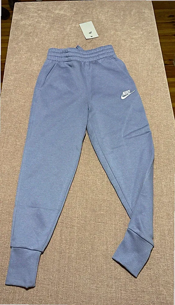 Nike Unisex Kinder Jogginghose blau Gr. S elastischer Bund FD2921-499