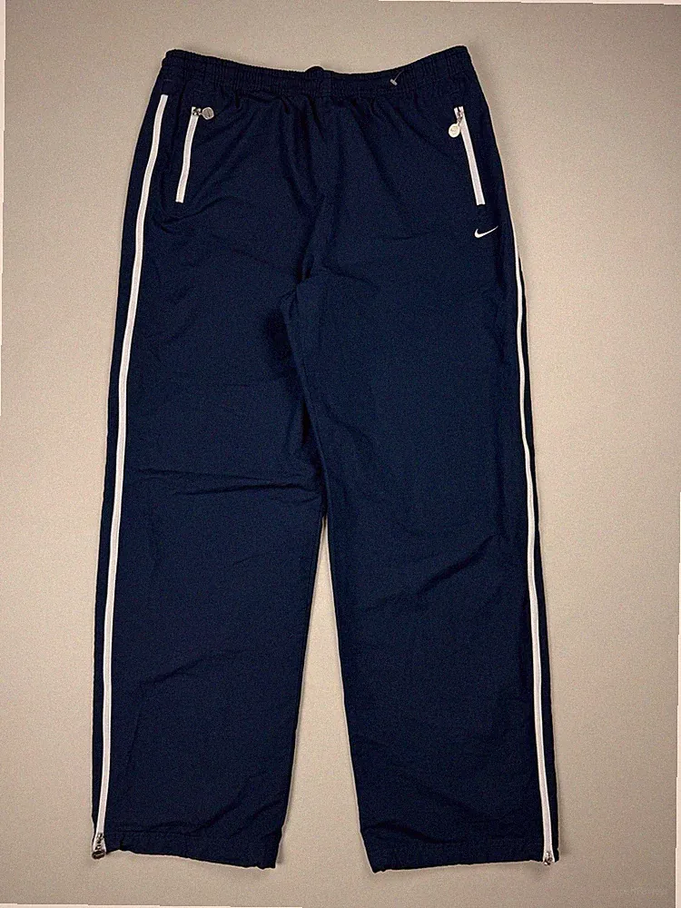 Nike Vintage 90s Y2K Wide Leg Track Pants Jogginghose Hose Gr. XXL