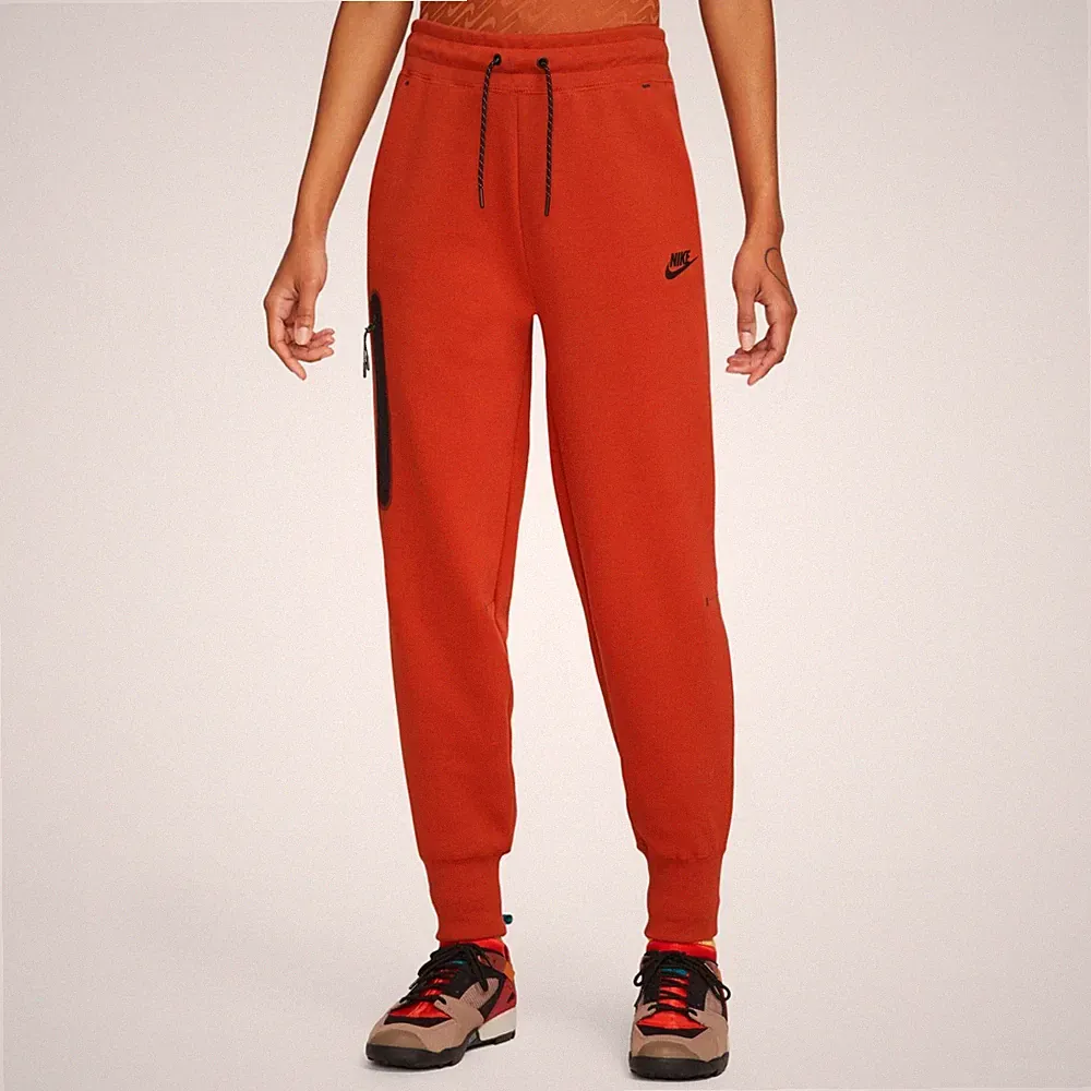 Nike W NSW Tech Fleece Essential Hose M, CW4292-623, Damen, Training, Freizeit