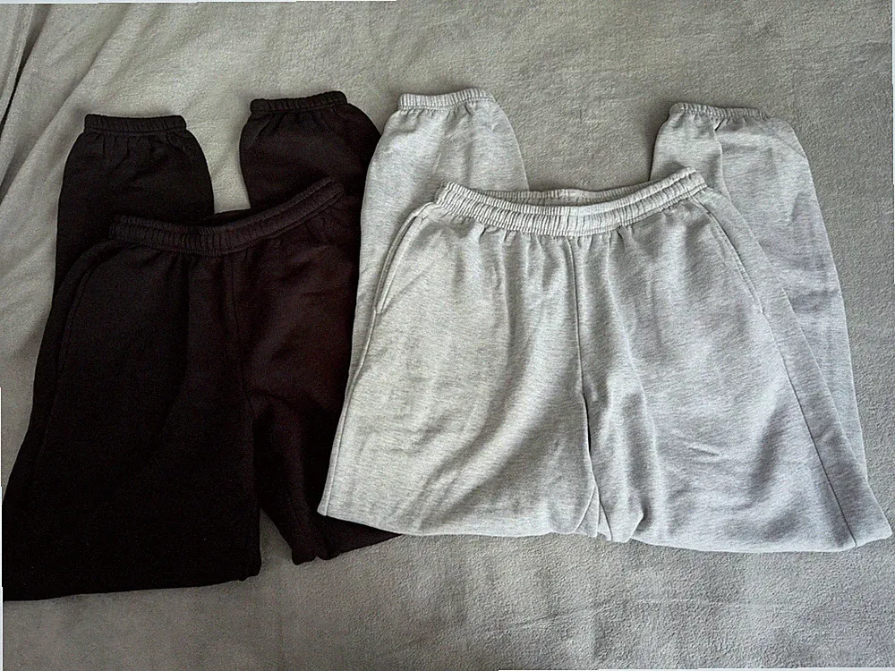 NKD Jogginghose Set - schwarz und grau Gr S-M