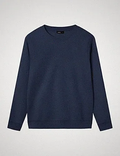 Nlnnizu Sweatshirt O-Neck Damen, Größe M, Blau, Baumwolle, Modell-Nr. 12345