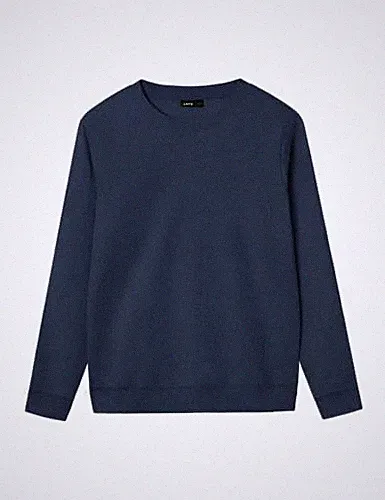 Nlnnizu Sweatshirt O-Neck Damen, Größe M, Blau, Baumwolle, Modell-Nr. 12345