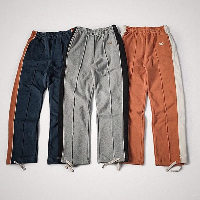 NON STOCK Herren 80s Old Schule Sweatpants Freizeithose Sport Jogging Hose