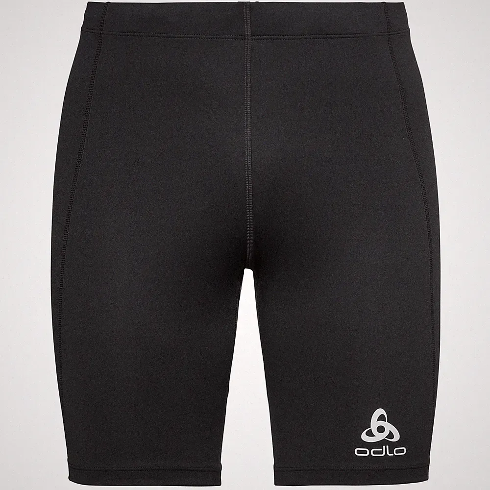 Odlo Running Tights ELEMENT LIGHT, Herren kurze Laufhose, Shorts, schwarz