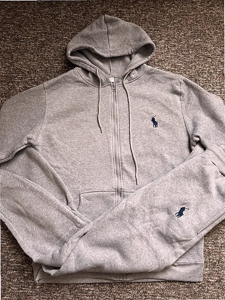 Option 1 (Kurz &Direkt): Ralph Lauren Trainingsanzug Grau – Größe XL Jogginghose