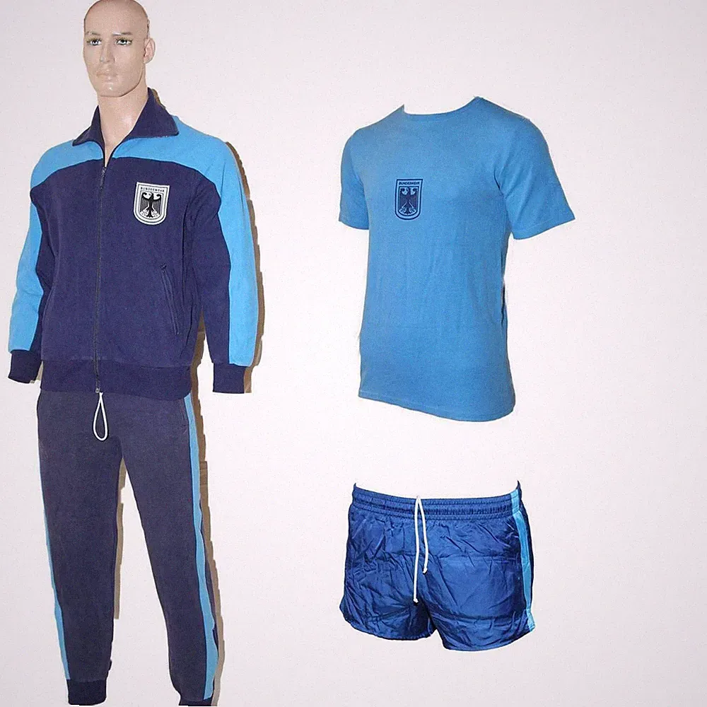 Original Bundeswehr Sport Jacke, Hose, Hemd Trainingsanzug Jogging BW Sportanzug