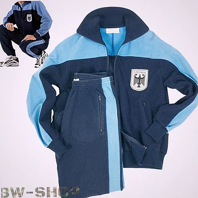 ORIGINAL BUNDESWEHR TRAININGSANZUG BW ANZUG JACKE + HOSE JOGGINGHOSE SPORTANZUG
