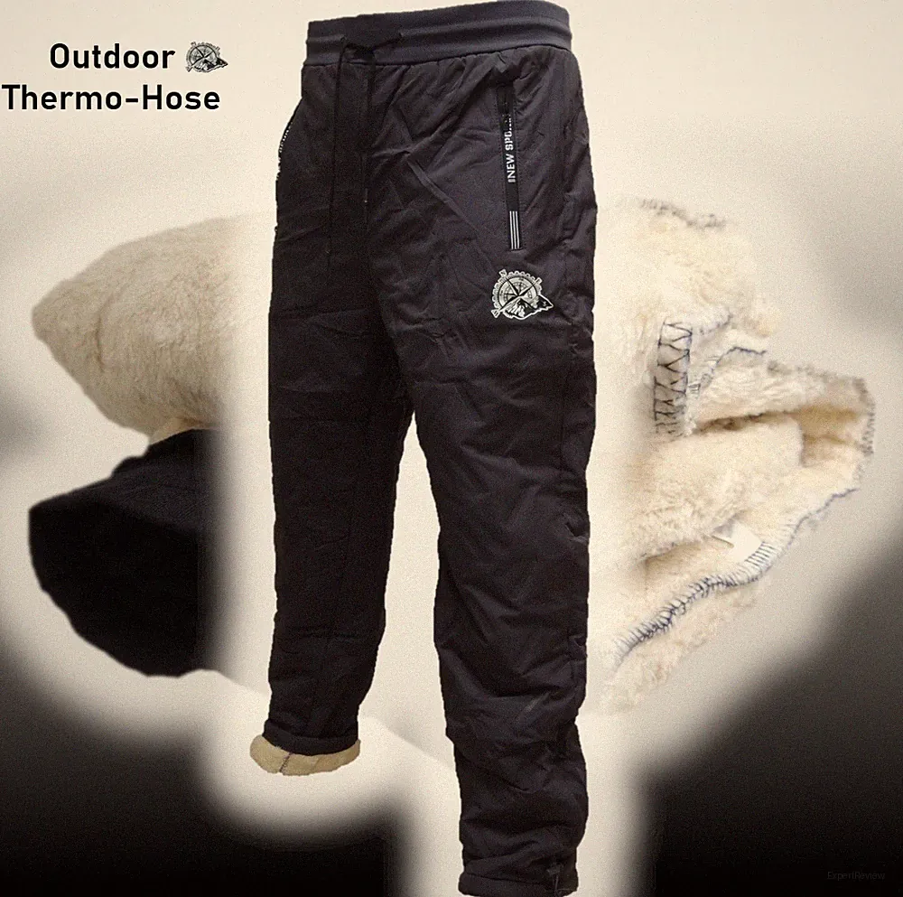 Outdoor Thermo-Hose Herren Wetterfest Warm Atmungsaktiv Herbst-Winter Z-6844K