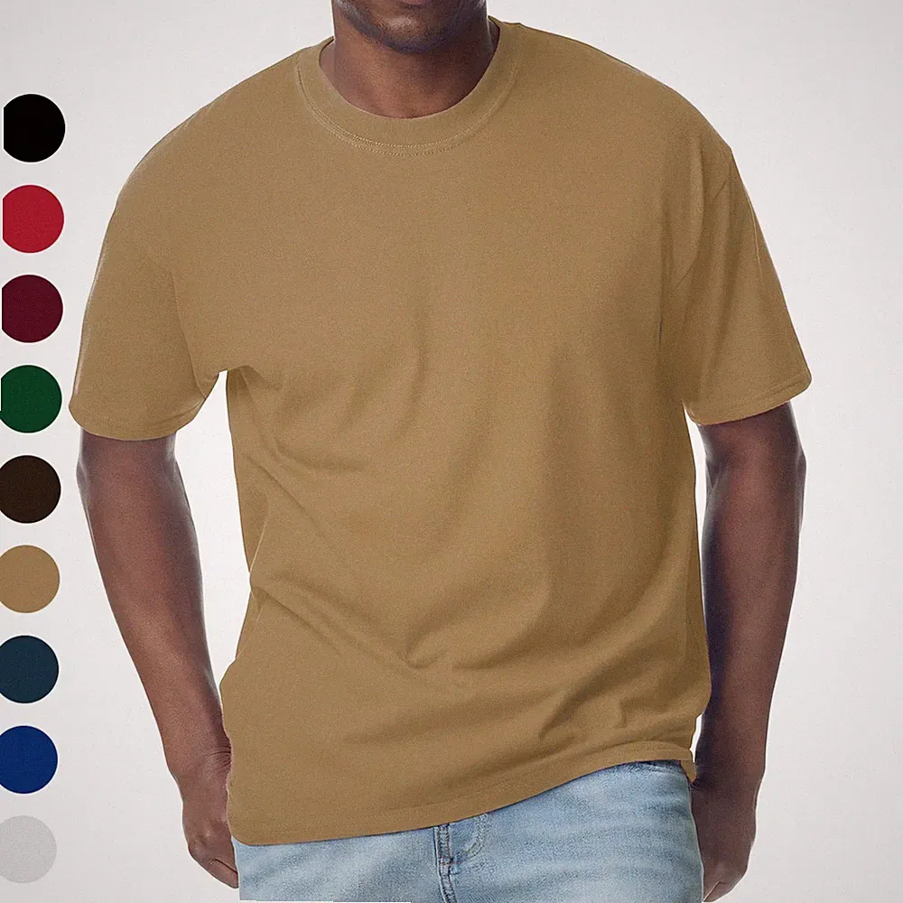 Oversize T-Shirt Herren Ultra Heavy Tee extra schwer 245g/m² dicke Baumwolle