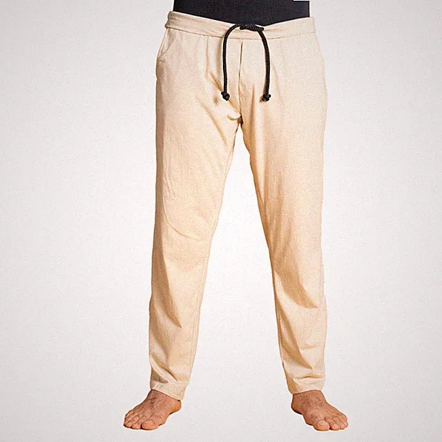 PANASIAM Yogahose unisex, Sporthose Stoffhose Baggy Freizeithose Baumwolle, Fair