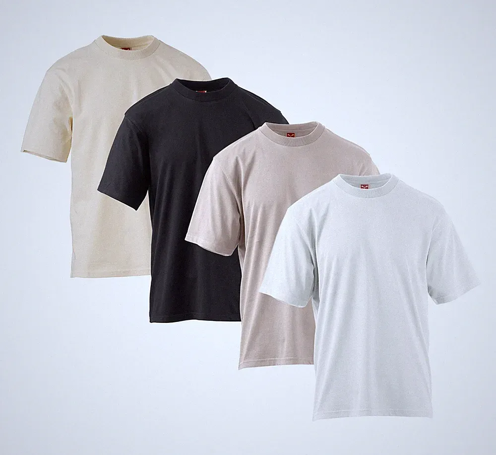 PAYPER Herren Oversize T-Shirt aus Heavy Jersey 210 g/m² Relaxed Fit