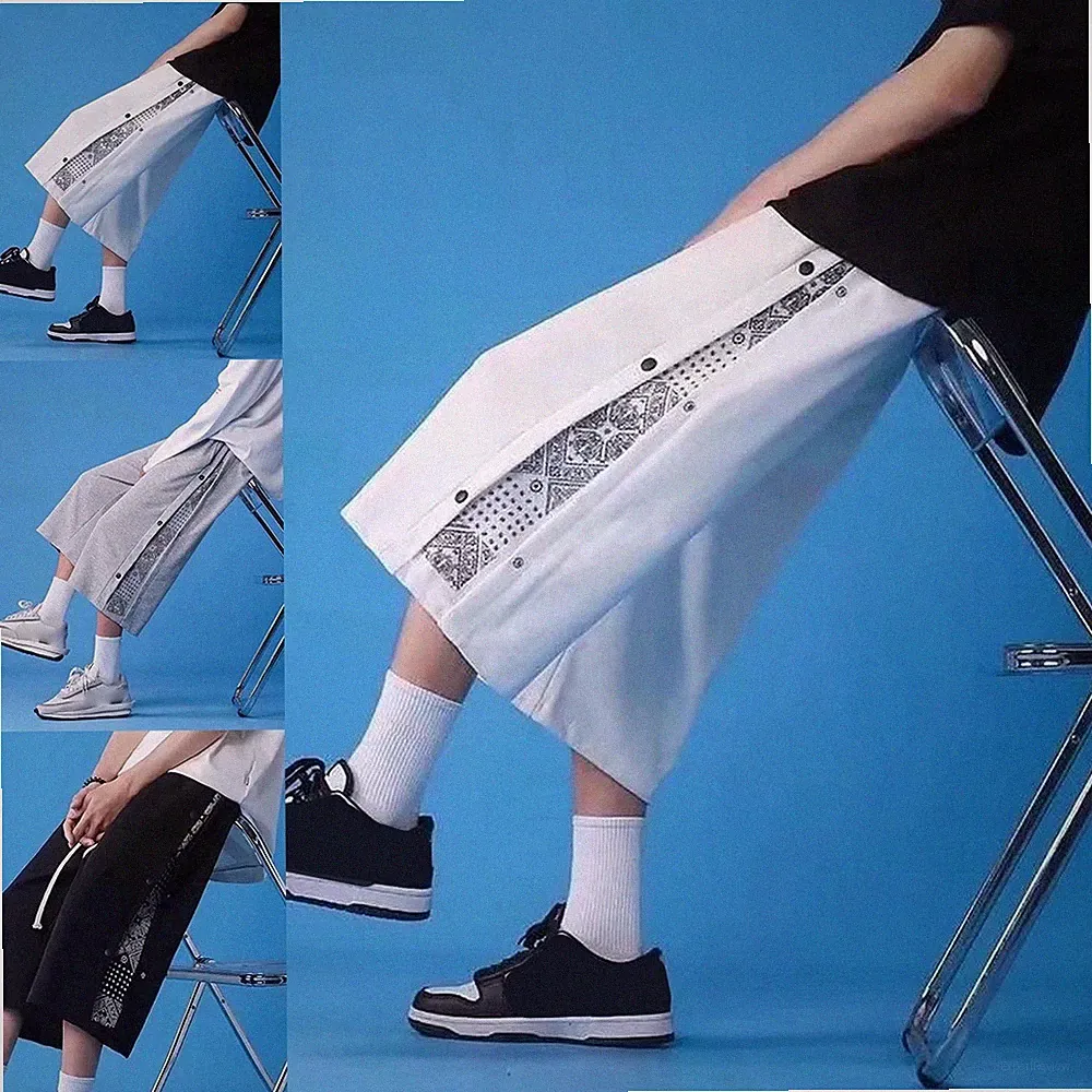 Pflegeleichte Caprihose Gummibund gerader Schnitt Kordelzug Jogginghose für Her