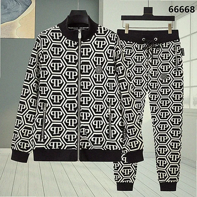 PHILIP PLEIN SILVER ANZUG SWEATSHIRT HOSE TRACKSUIT PHILIPP SILVER JOGGER DISCO
