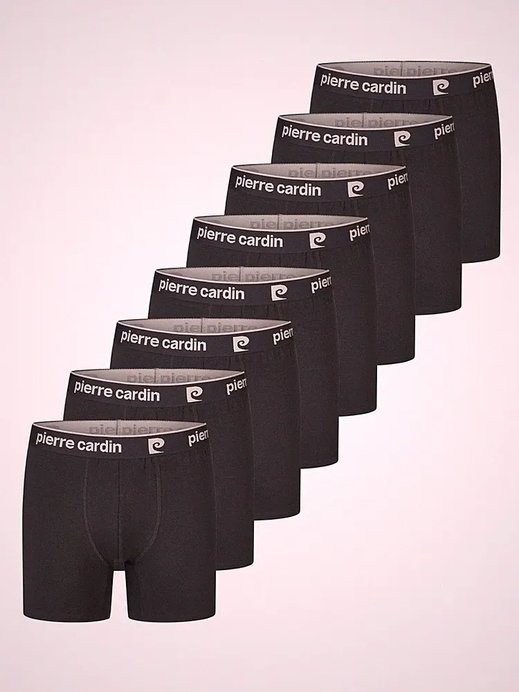 Pierre Cardin Boxershorts Herren 8er Pack Baumwolle Basic Trunks Unterhosen