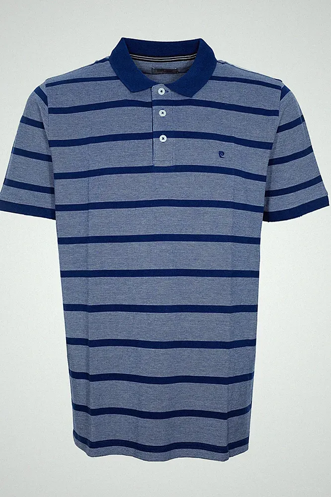 Pierre Cardin Polo Shirt Polohemd Herren Kurzarm Piquè Zip Baumwolle Regular Fit
